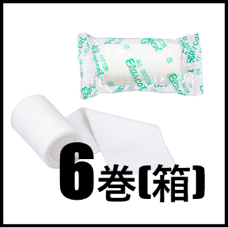 包帯 エラスコット4号（10cm×4.5m） 6巻【箱】